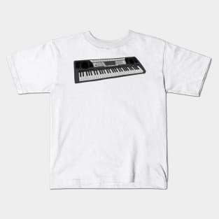keyboard digital art Kids T-Shirt